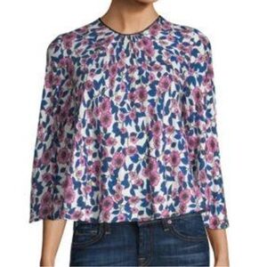 Smythe Floral Print Blouse